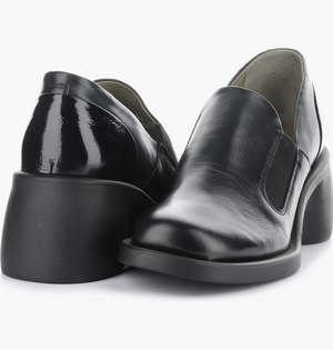 Fly London "Huch" Black - Chunky Loafer