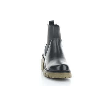 Bos&Co. "Bianc" Black/Khaki - Ankle Boot