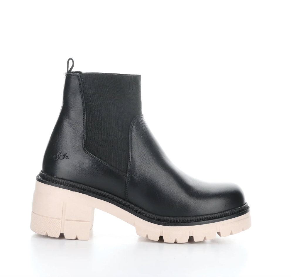 Copy of Bos&Co. "Bianc" Black/Pink - Ankle Boot