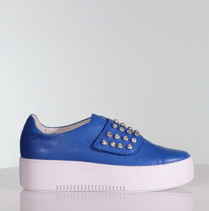 Minx "Zena" Blue - Velcro Sneaker
