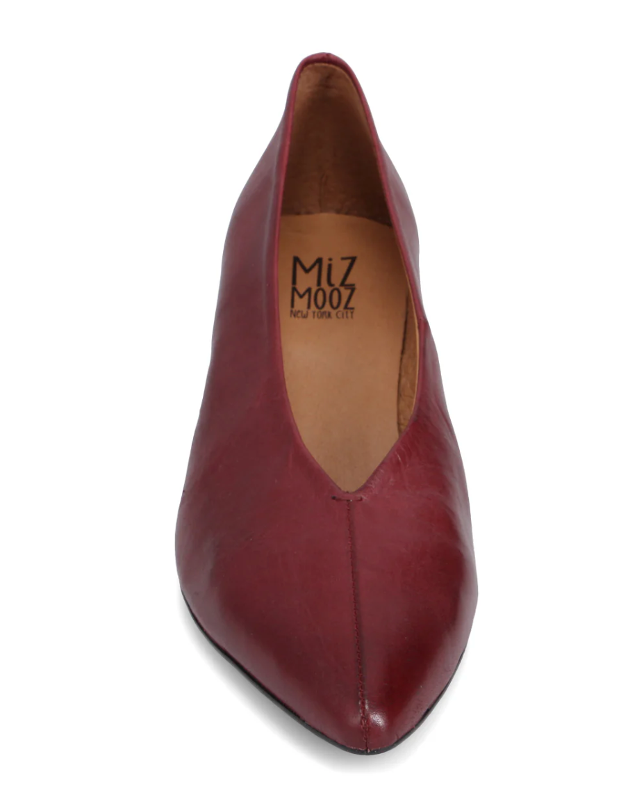 Miz Mooz Holly Bordeaux pump