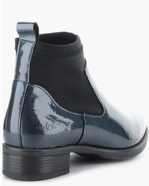 Bos & Co "Alike" Blue/Black waterproof boot