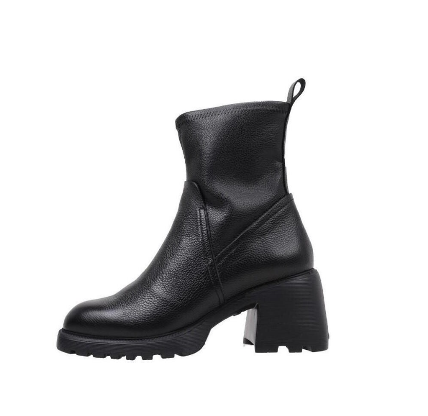 Wonders G-6707 Black leather boot