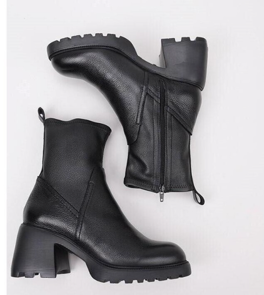 Wonders G-6707 Black leather boot