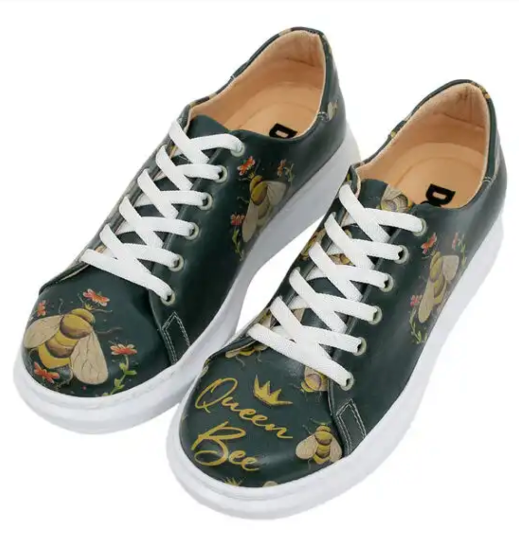 DoGo "Myra - Queen Bee" Green/Yellow - Sneaker