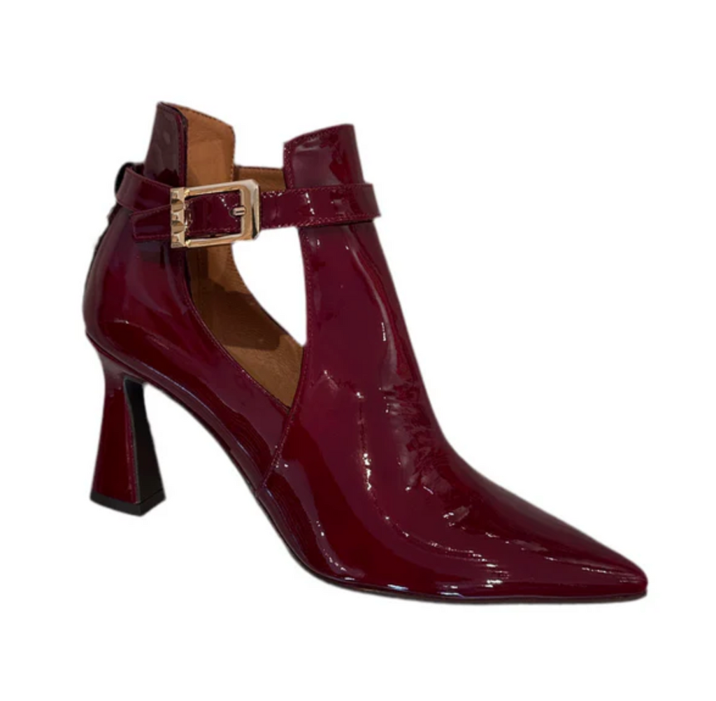 Lodi Rolumer Red patent boot