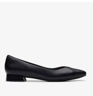 Clarks "Natalyn Wish" black low pump