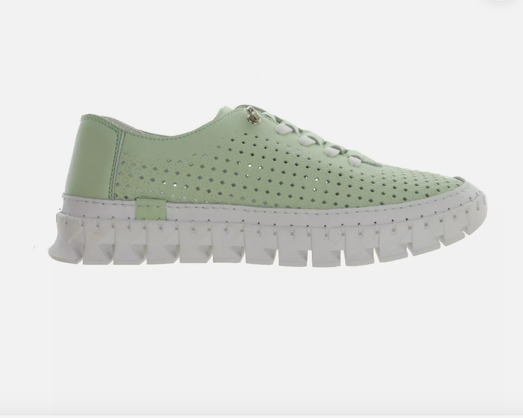 BERNIE MEV "Knowles" Mint green sneaker