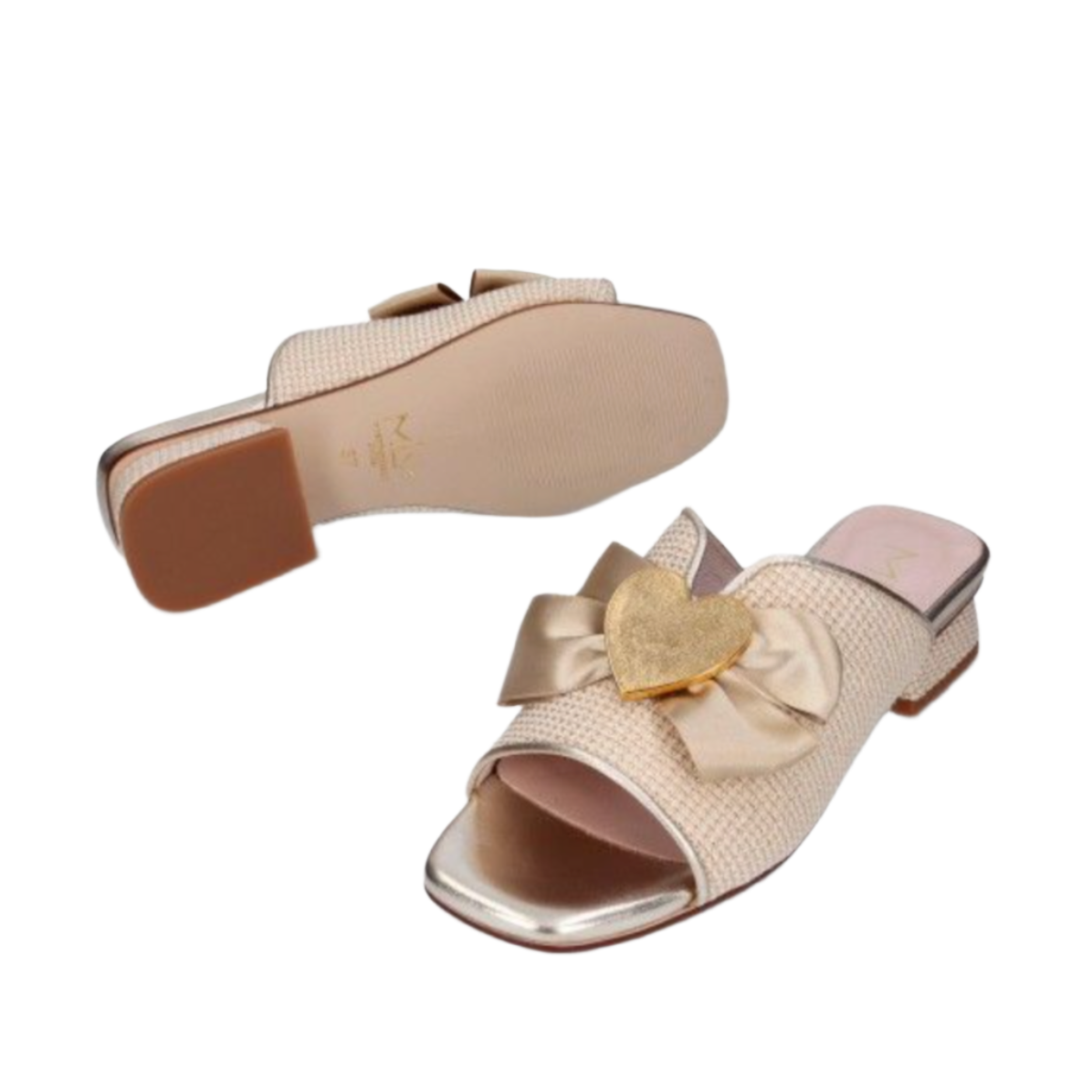MLV "Carol" Beige/Gold - Sandal