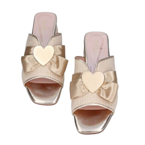 MLV "Carol" Beige/Gold - Sandal