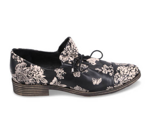 Django & Juliette "Kotty" Black vintage floral
