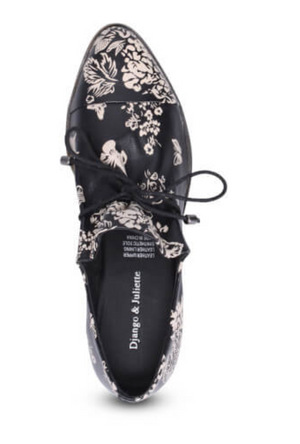 Django & Juliette "Kotty" Black vintage floral