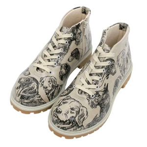 DoGo "Life of Dogs" Taupe/Black - Short Boot