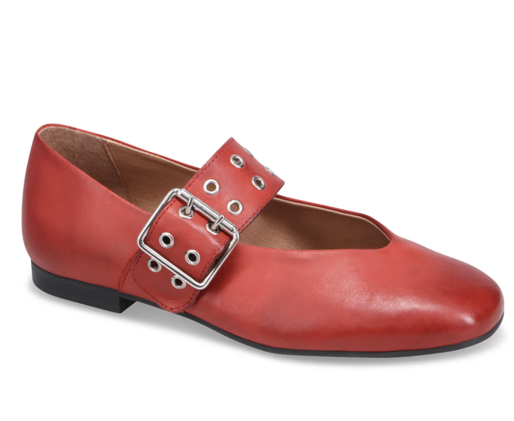 Miz Mooz "Zephyr" Red mary-jane