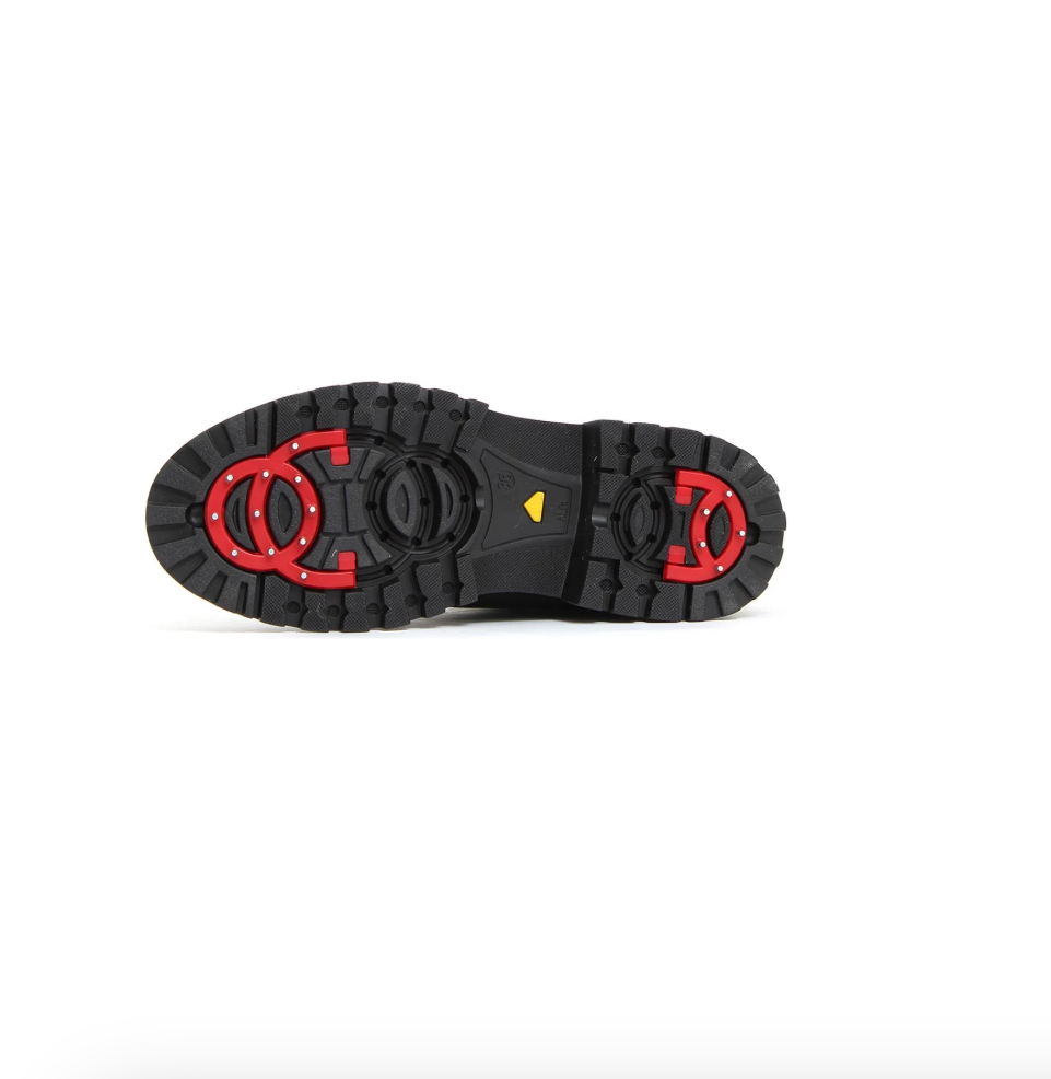 Toe Warmers Women's Ava Flip Grip Black