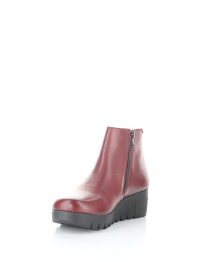 Fly London "Vang" Burgandy - Ankle Boot