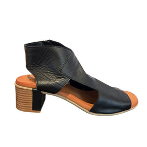 Jo&Coco - "Tiffany" Black - Asymetrical Dress Sandal