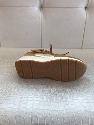 Carmela "161417" Camel - Wedge Sneaker