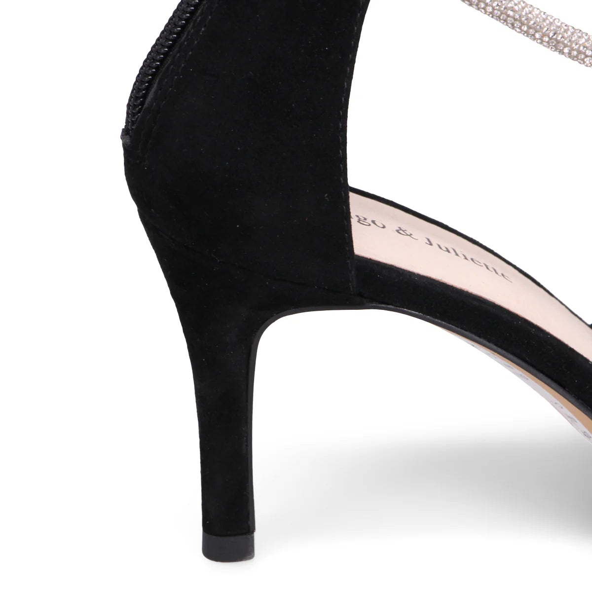 Django & Juliette "Barclays" Black - Stiletto Heel