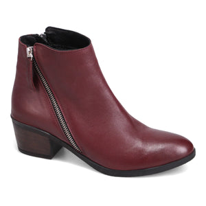 Bueno "Camila" Merlot - Ankle Boot