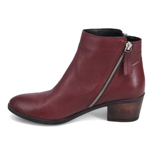 Bueno "Camila" Merlot - Ankle Boot