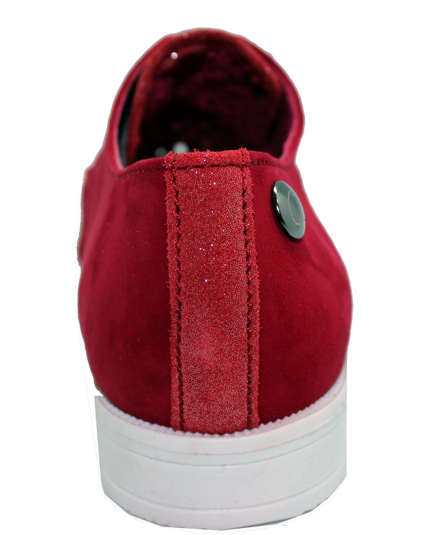 Chanii B "Cordon" Red - Suede Sneaker