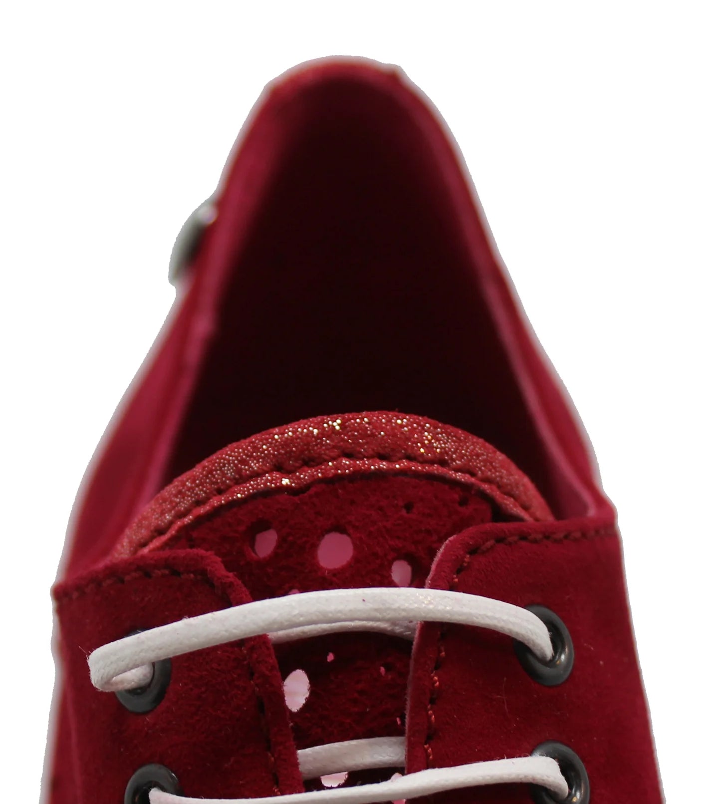 Chanii B "Cordon" Red - Suede Sneaker