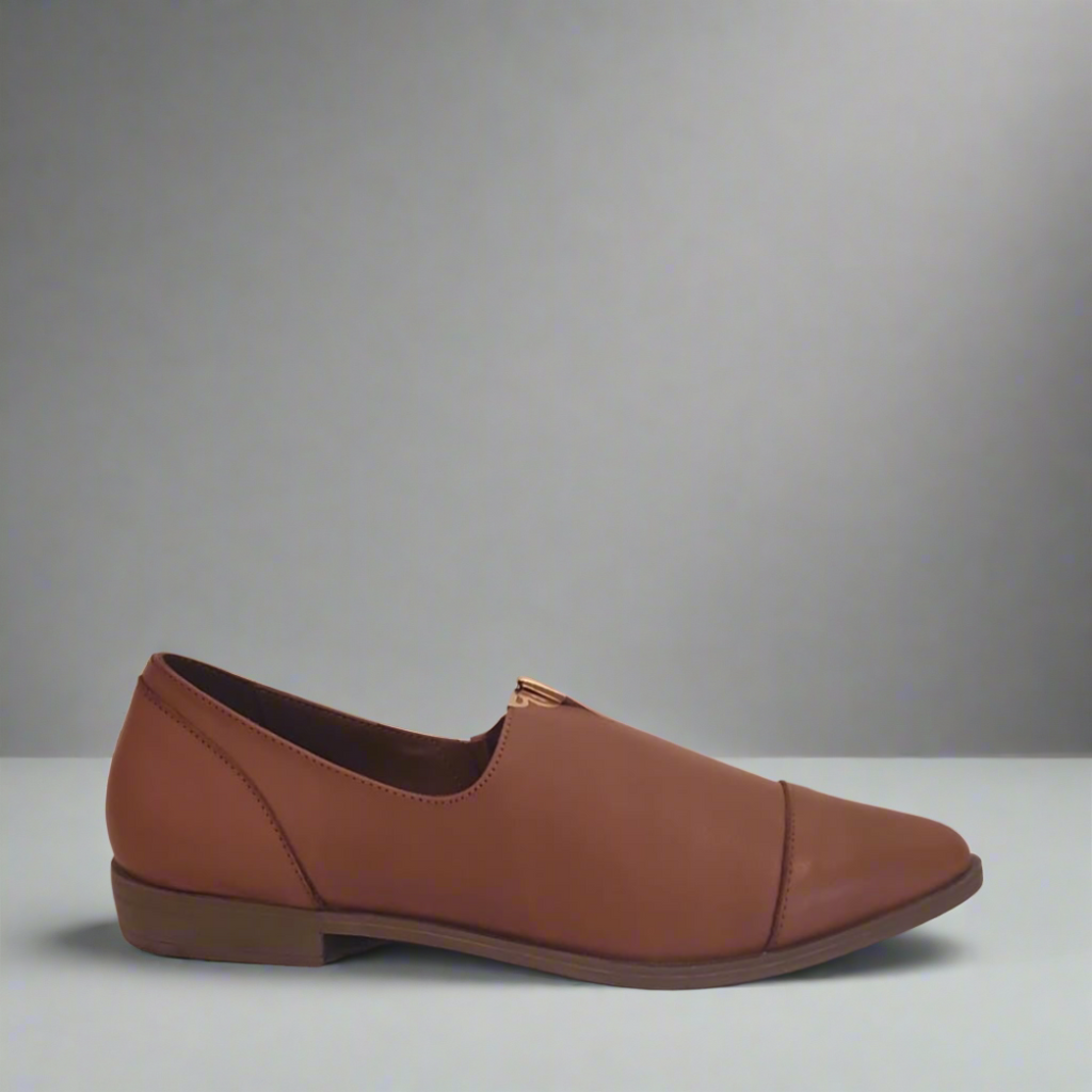 Bueno Billy Tan leather shoe