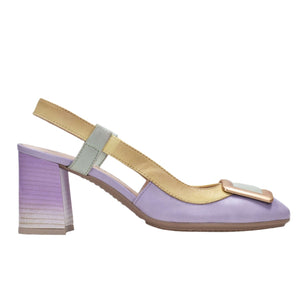 Hispanitas "CHV232668" Lavender/Yellow - Slingback