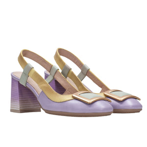 Hispanitas "CHV232668" Lavender/Yellow - Slingback