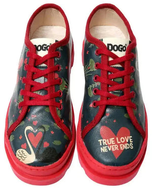 DOGO "Alesandra - True Love" Navy/Red - Sneaker