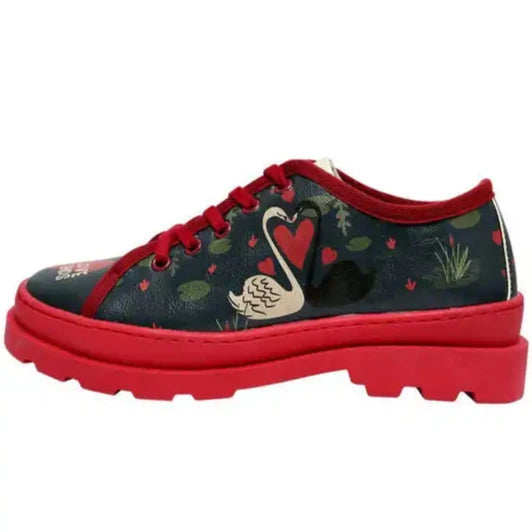 DOGO "Alesandra - True Love" Navy/Red - Sneaker