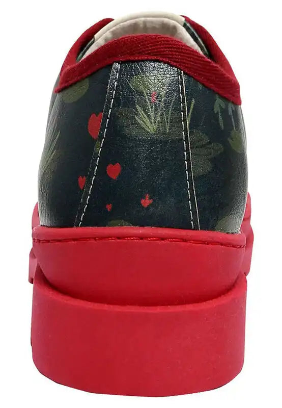 DOGO "Alesandra - True Love" Navy/Red - Sneaker