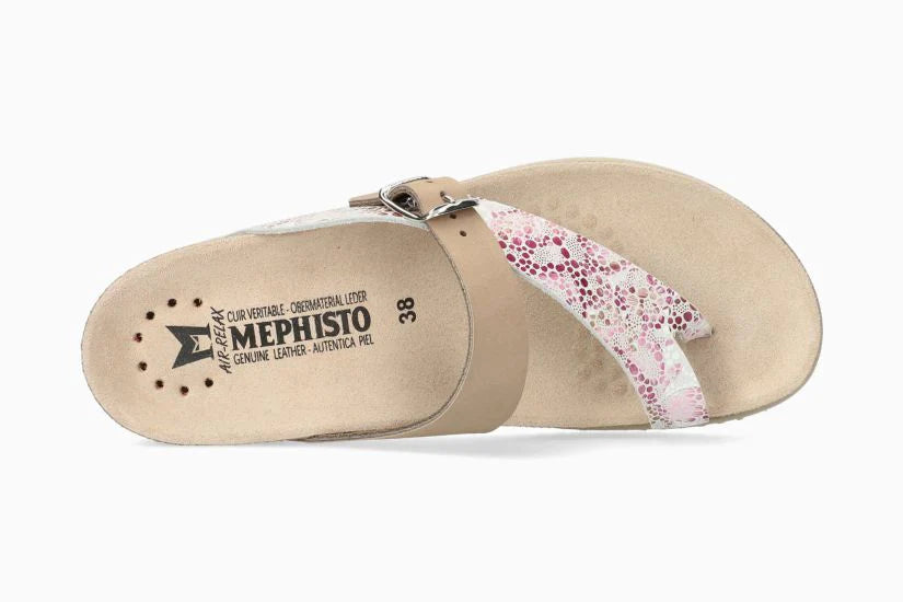 Mephisto "Helen" Pink Mistic - Cork Sandal
