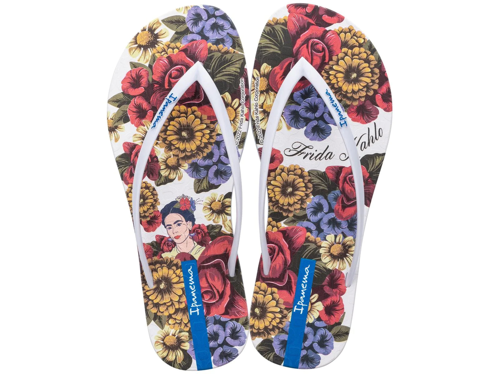 Ipanema "Frida Khalo" White/Multi - Thong Sandal