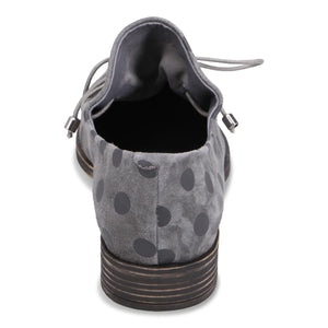 Django & Juliette "Kotty" Grey Patent/Grey Spots - Loafer