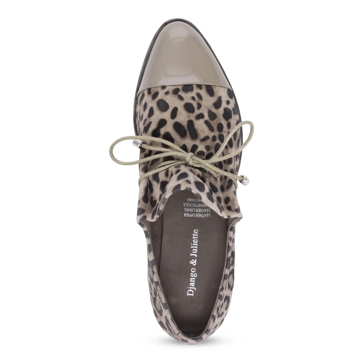 Django & Juliette "Kotty" Taupe Leo - Loafer