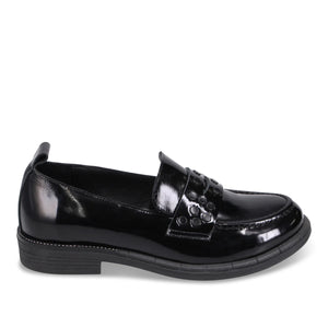 Bueno "Memphis" Black Patent - Loafer