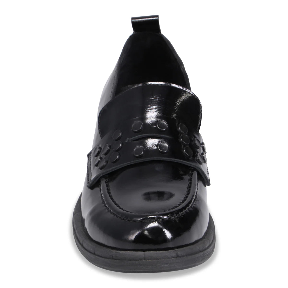 Bueno "Memphis" Black Patent - Loafer