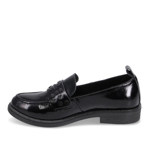 Bueno "Memphis" Black Patent - Loafer