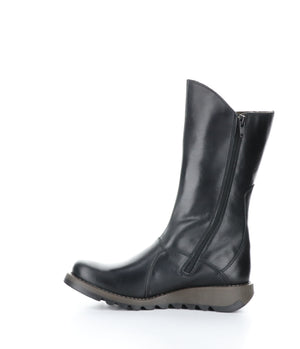 Fly London "Mes" Black - Wedge Boot