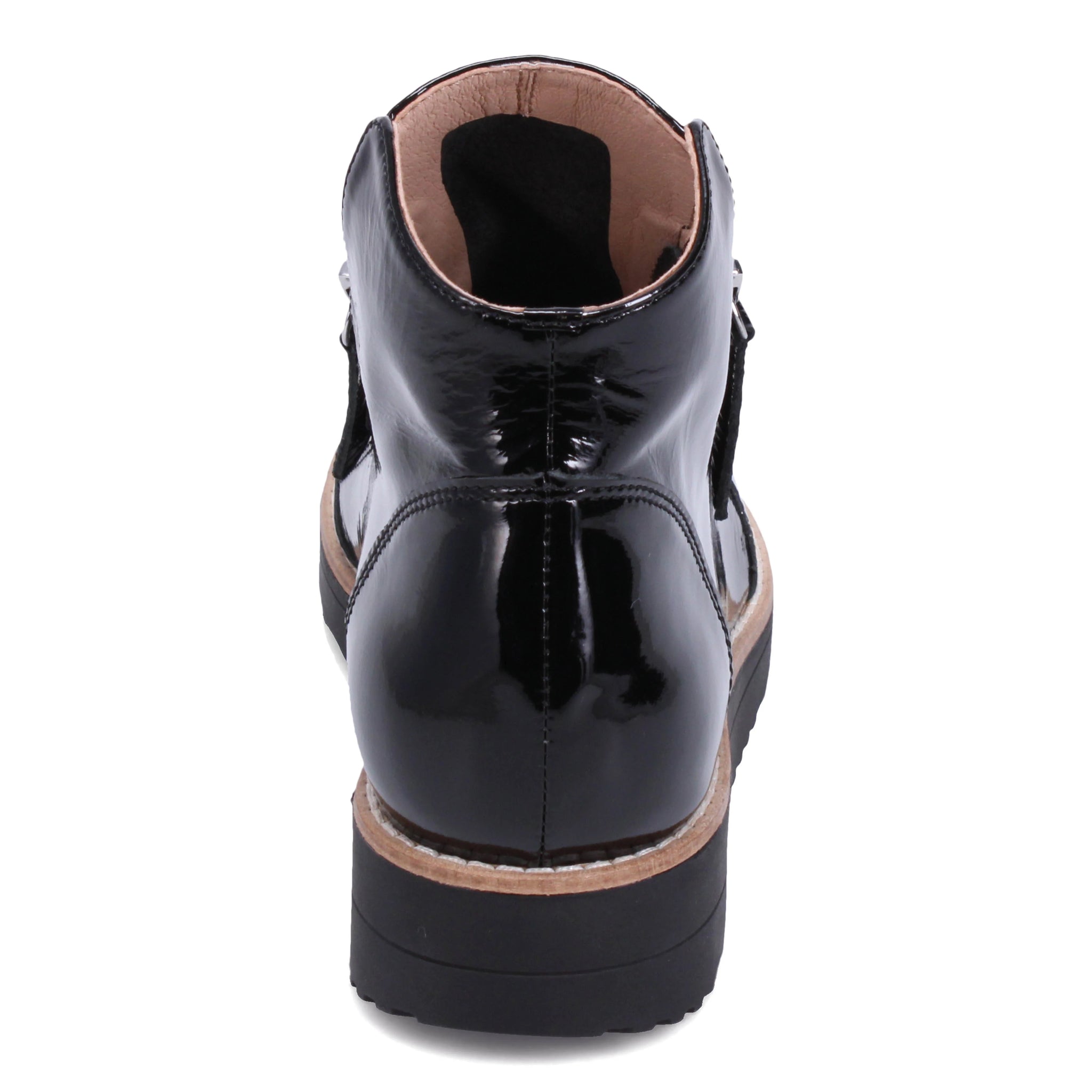 Django & Juliette "Ohmy" Black Patent - Platform Bootie