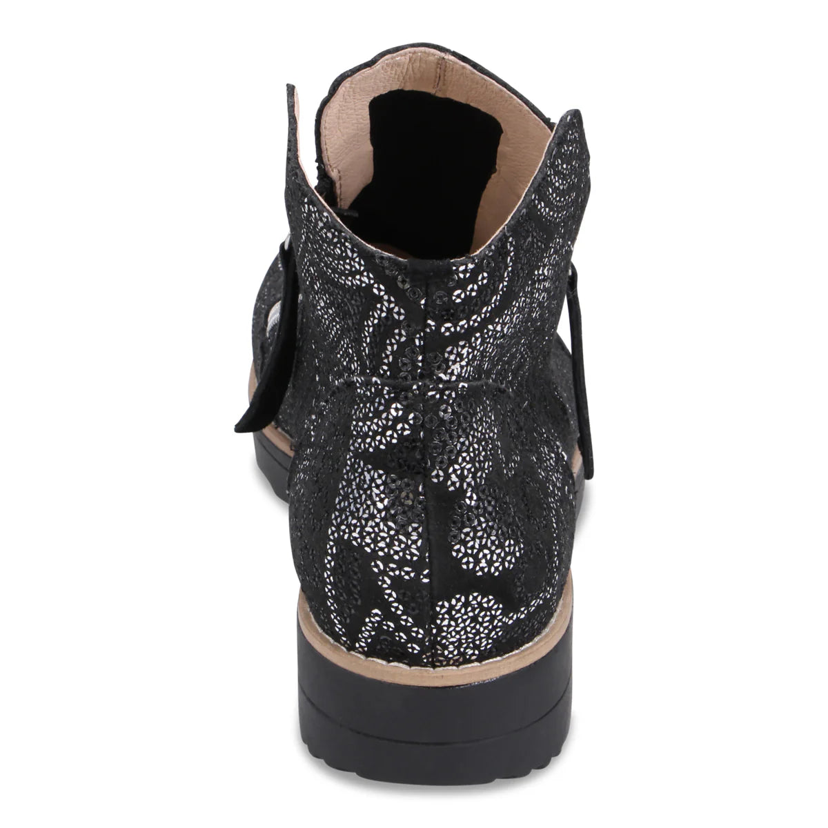 Django & Juliette "Ohmy" Black Sparkle - Ankle Bootie