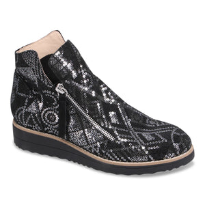 Django & Juliette "Ohmy" Black Sparkle - Ankle Bootie