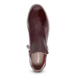 Django & Juliette "Ohmy" Wine Patent - Ankle Bootie