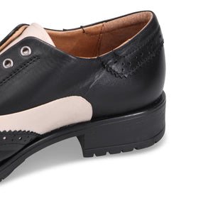 Miz Mooz "Peabody" Black/Cream - Loafer
