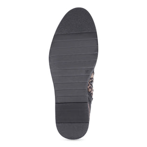 Django & Juliette "Rhain" Black/Leo - Ankle Boot