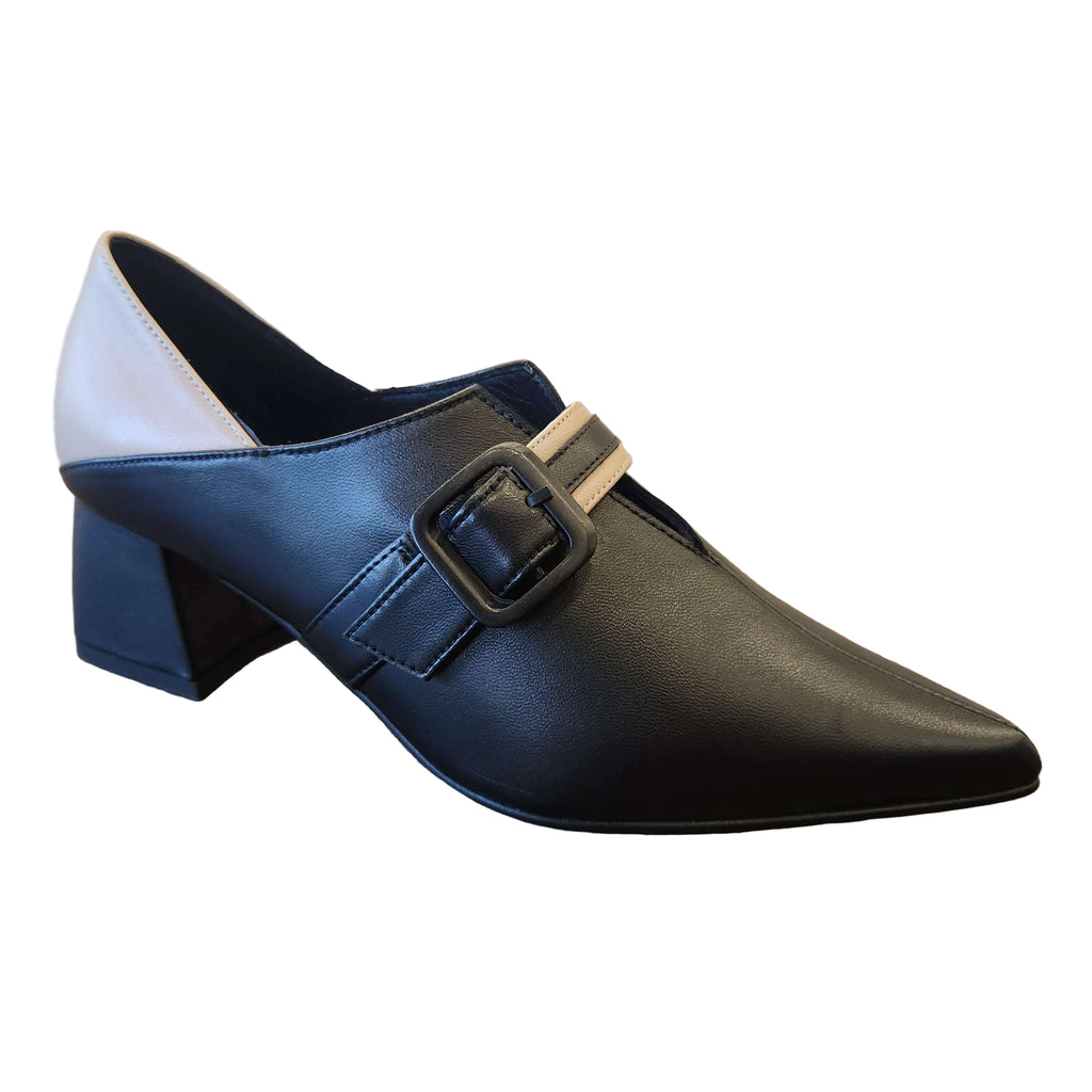 Ezzio "13128-M8" Black/Taupe - Shoe Bootie