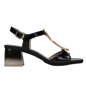 Hispanitas "HV232811" Black Patent - Sandal