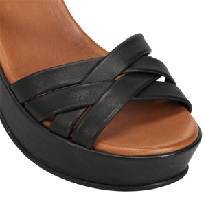 Bueno "Sasha" Black - Platform Sandal